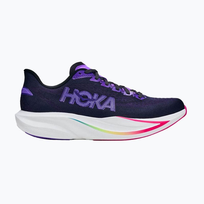 Vyriški bėgimo batai HOKA Mach 7 carbon black/cosmic purple