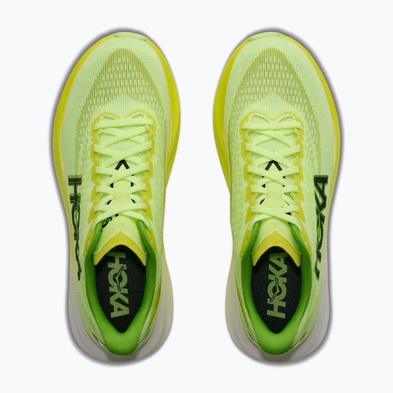 Vyriški bėgimo batai HOKA Mach 7 neon yuzu/hoka citrus 8