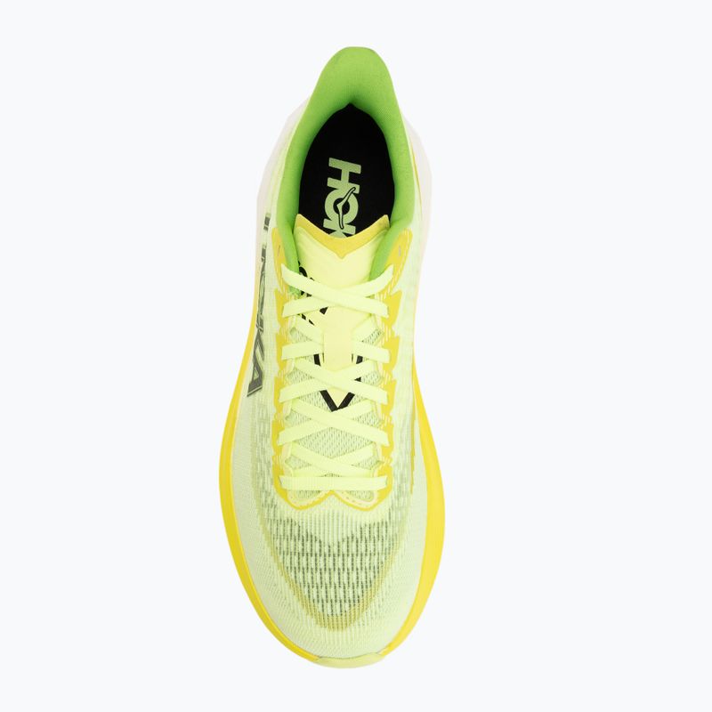 Vyriški bėgimo batai HOKA Mach 7 neon yuzu/hoka citrus 5