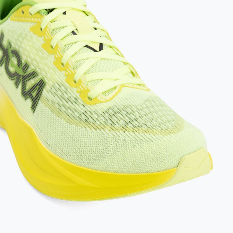 Vyriški bėgimo batai HOKA Mach 7 neon yuzu/hoka citrus 7