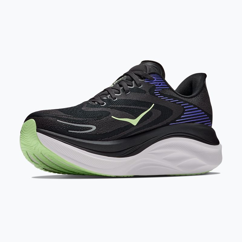 Vyriški bėgimo batai HOKA Skyward X 2 carbon black/neon nebula 4