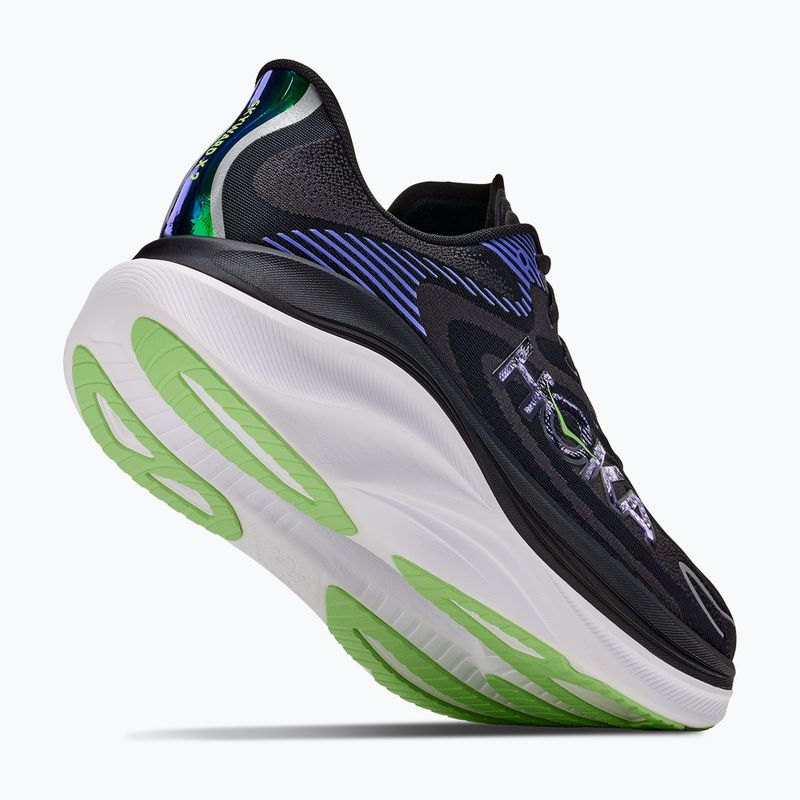Vyriški bėgimo batai HOKA Skyward X 2 carbon black/neon nebula 5