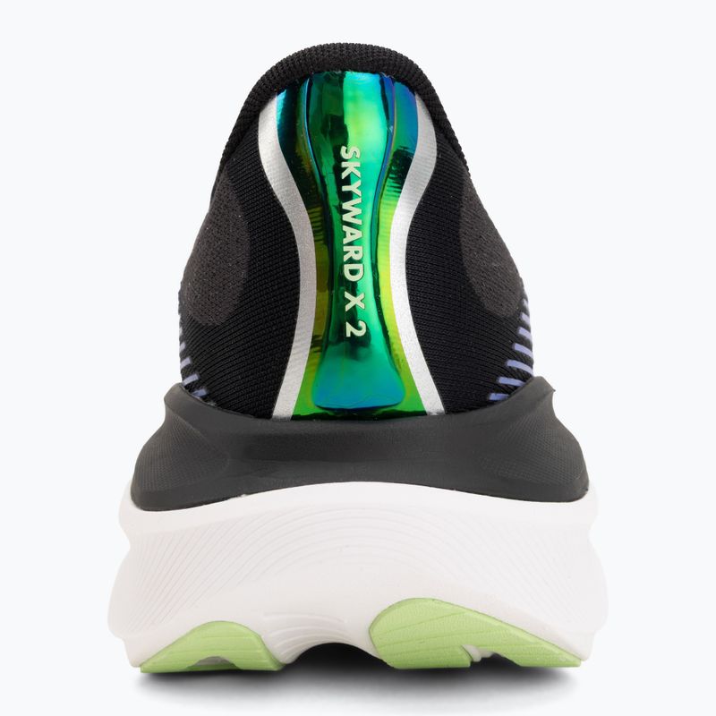 Vyriški bėgimo batai HOKA Skyward X 2 carbon black/neon nebula 6