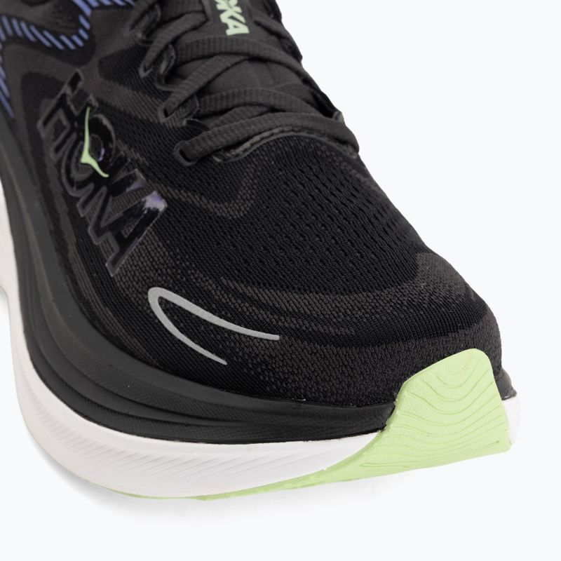 Vyriški bėgimo batai HOKA Skyward X 2 carbon black/neon nebula 7