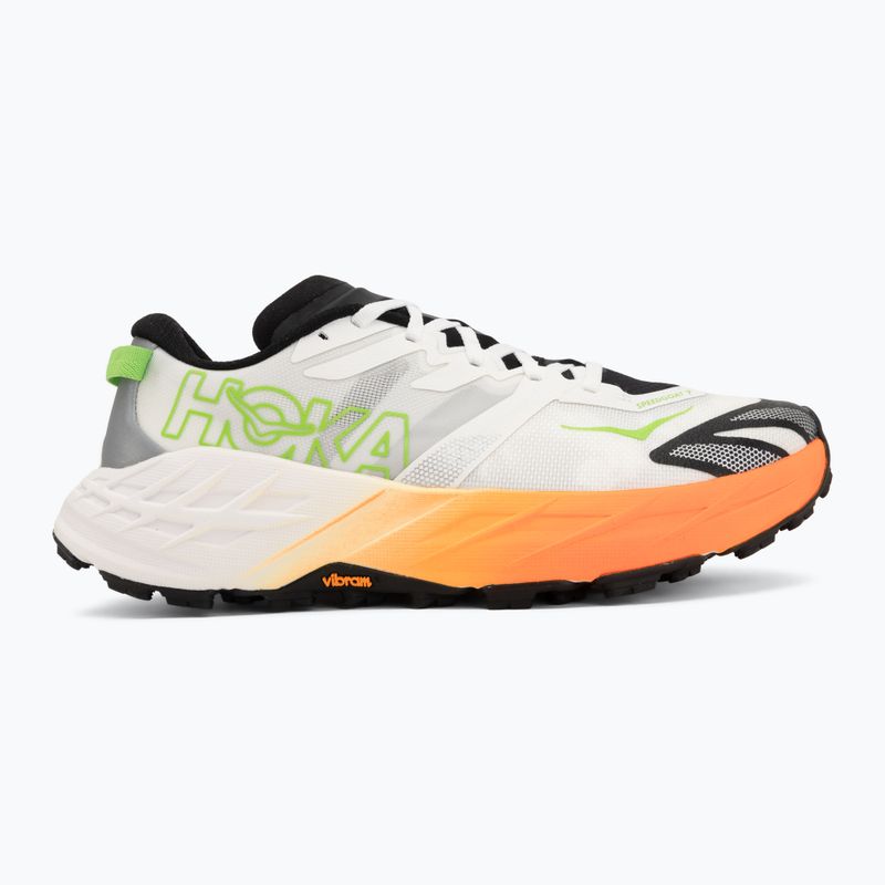 Vyriški bėgimo batai HOKA Speedgoat 7 frost/neon tangerine 2