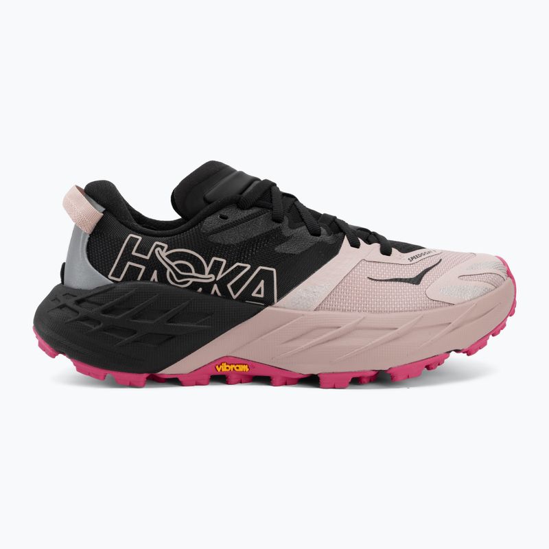 Moteriški bėgimo batai HOKA Speedgoat 7 black/pink opal 2