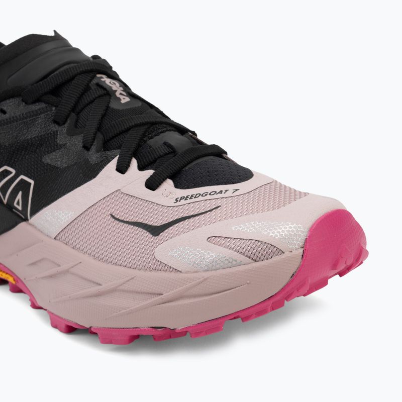 Moteriški bėgimo batai HOKA Speedgoat 7 black/pink opal 7