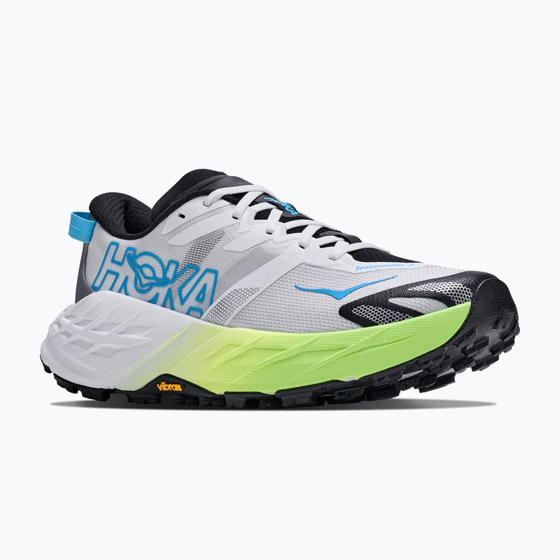 Moteriški bėgimo batai HOKA Speedgoat 7 frost/neon yuzu