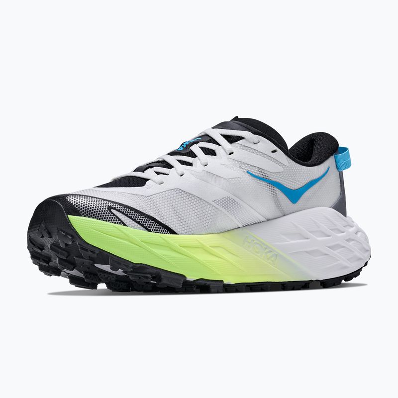 Moteriški bėgimo batai HOKA Speedgoat 7 frost/neon yuzu 4