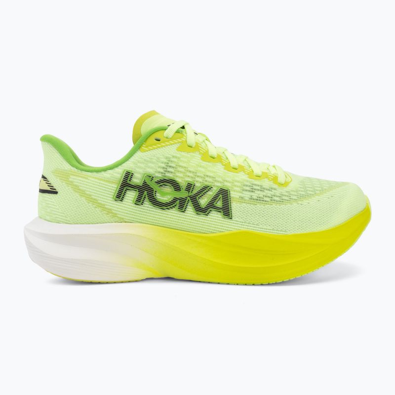 Moteriški bėgimo batai HOKA Mach 7 neon yuzu/hoka citrus 2