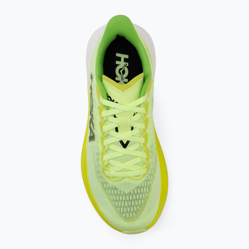 Moteriški bėgimo batai HOKA Mach 7 neon yuzu/hoka citrus 5