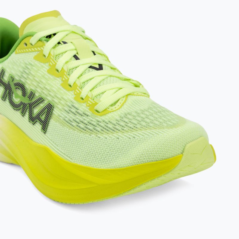 Moteriški bėgimo batai HOKA Mach 7 neon yuzu/hoka citrus 7