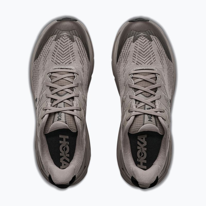 Vyriški bėgimo batai HOKA Challenger 8 GTX pebble grey/boulder grey 5