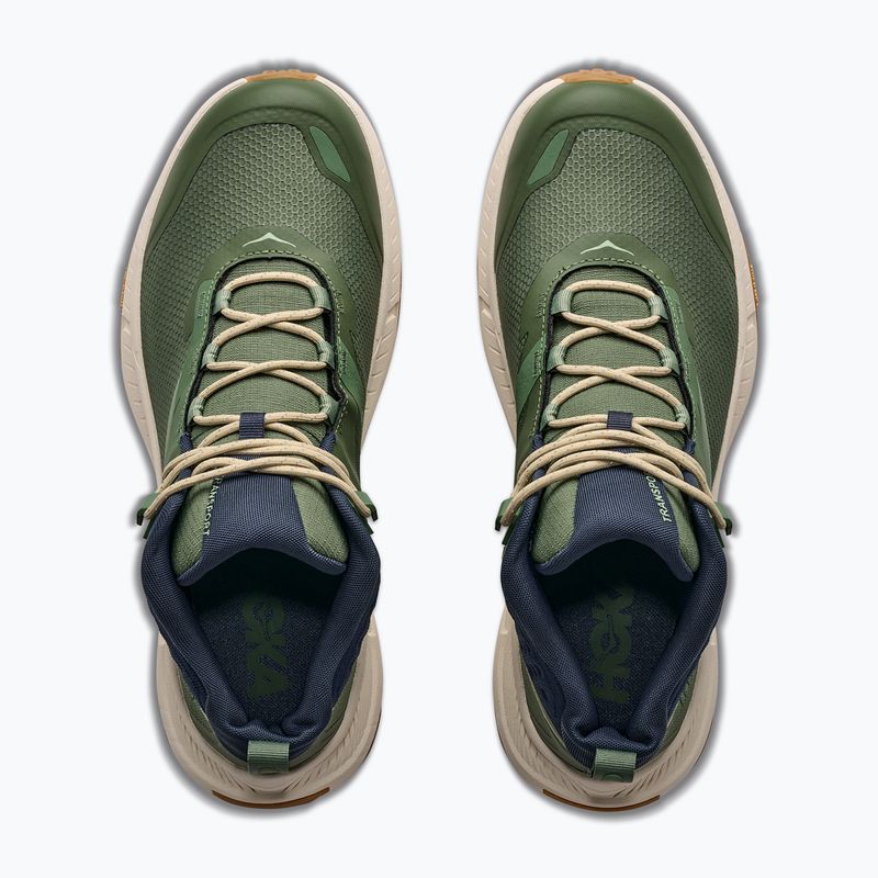 Vyriški žygio batai HOKA Transport Hike GTX nettle leaf/alabaster 8