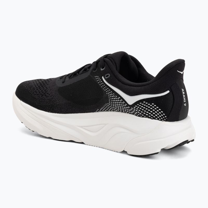 Vyriški bėgimo batai HOKA Arahi 9 black/white 3