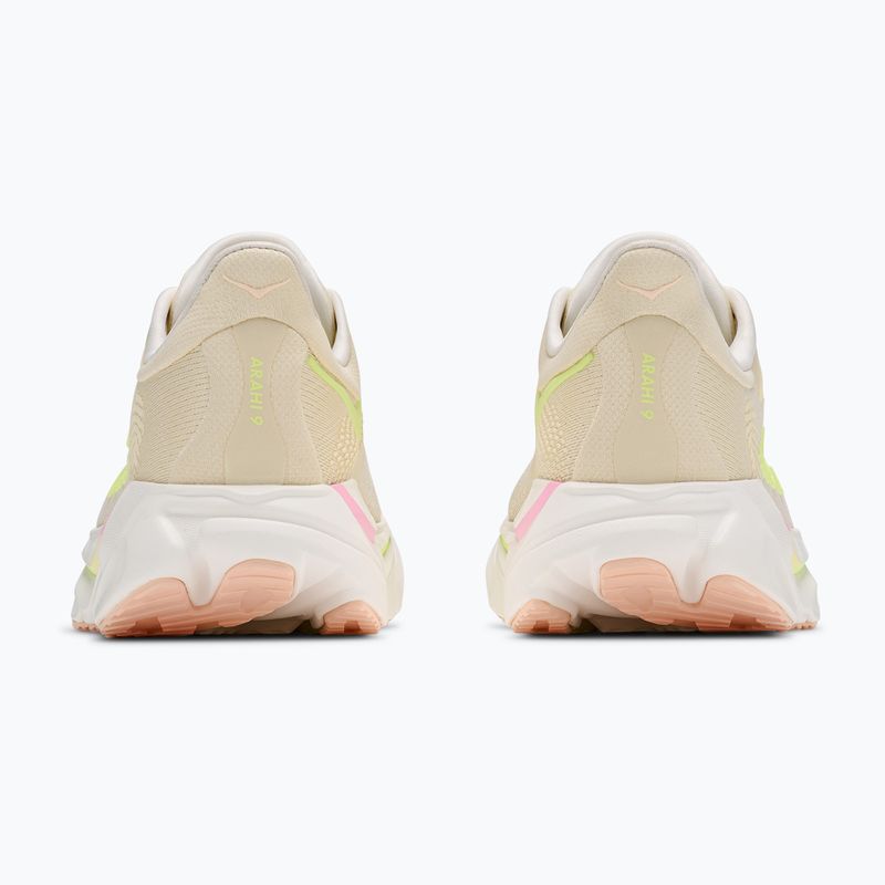 Moteriški bėgimo batai HOKA Arahi 9 vintage yellow/alabaster 4