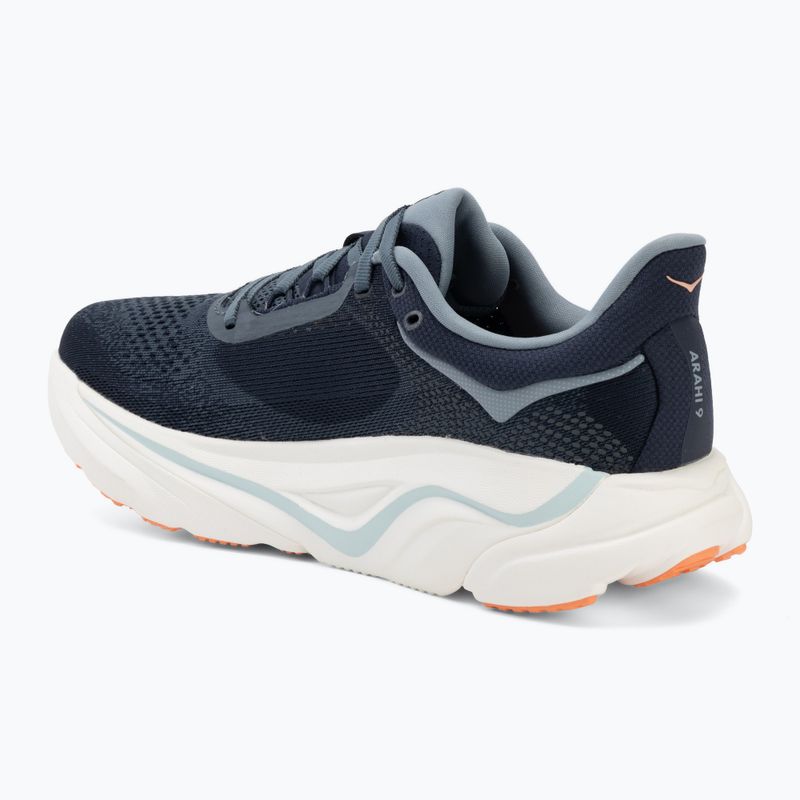 Moteriški bėgimo batai HOKA Arahi 9 varsity navy/faded navy 3