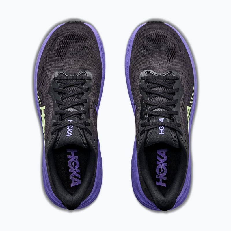 Vyriški bėgimo batai Hoka Clifton 11 black/neon yuzu 5