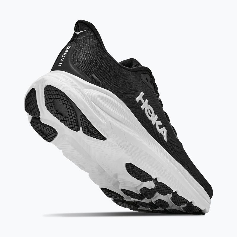 Vyriški bėgimo batai Hoka Clifton 11 black/white 3