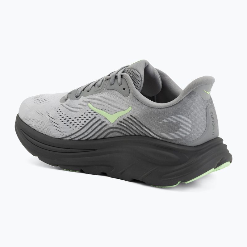 Vyriški bėgimo batai Hoka Clifton 11 galactic grey/stardust 3