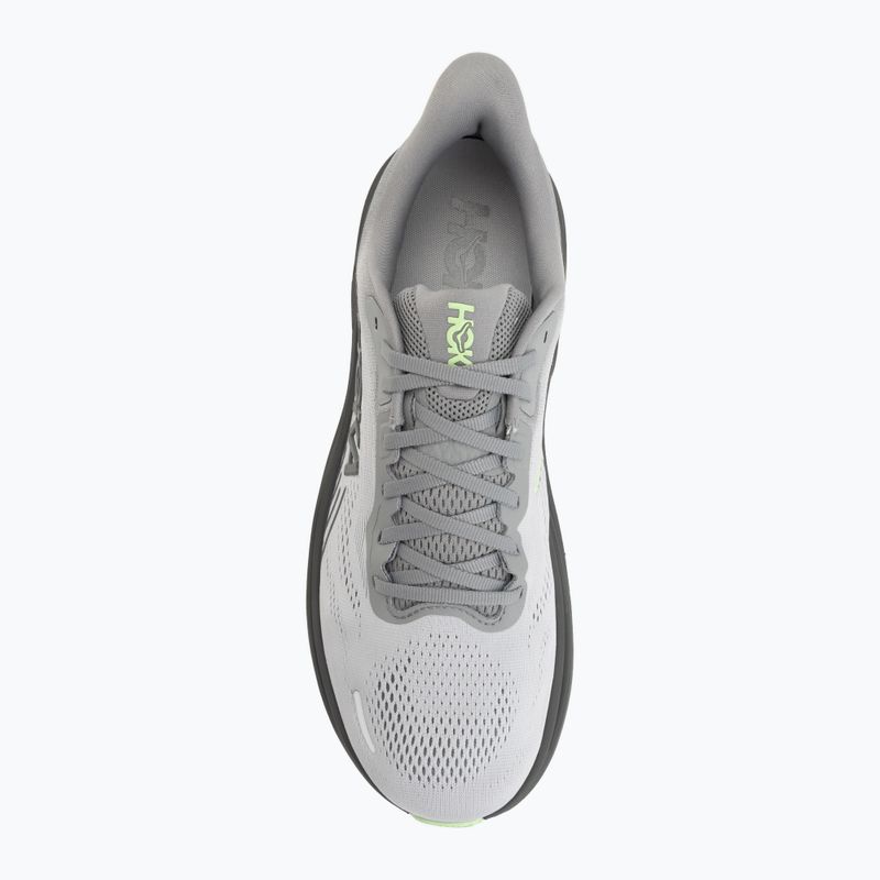 Vyriški bėgimo batai Hoka Clifton 11 galactic grey/stardust 5