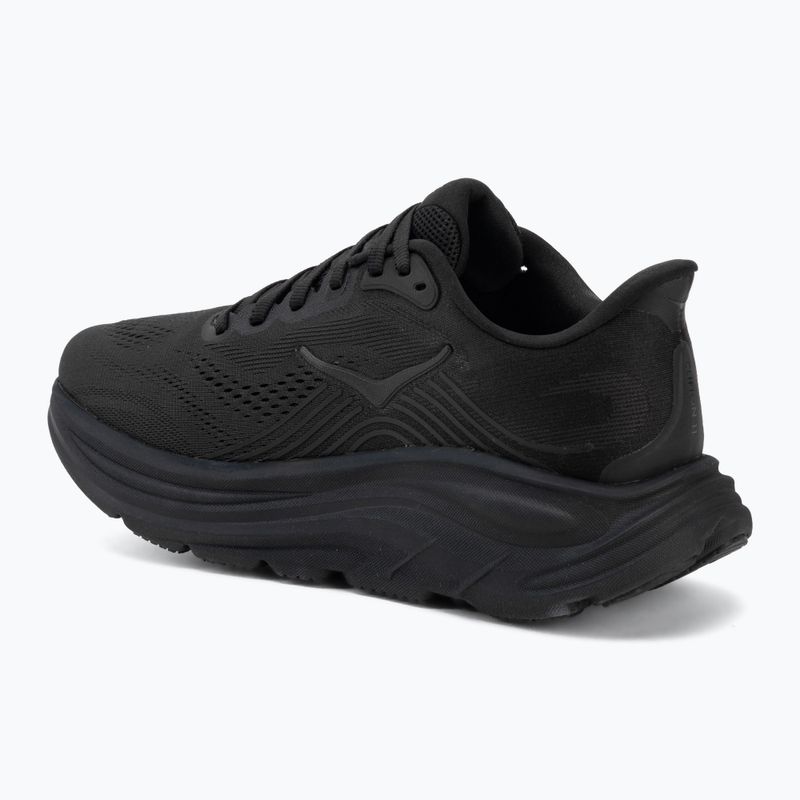 Moteriški bėgimo batai Hoka Clifton 11 black/black 3