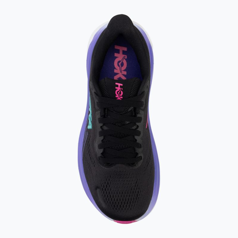 Moteriški bėgimo batai Hoka Clifton 11 black/neon nebula 5