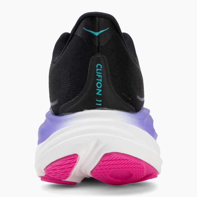 Moteriški bėgimo batai Hoka Clifton 11 black/neon nebula 6