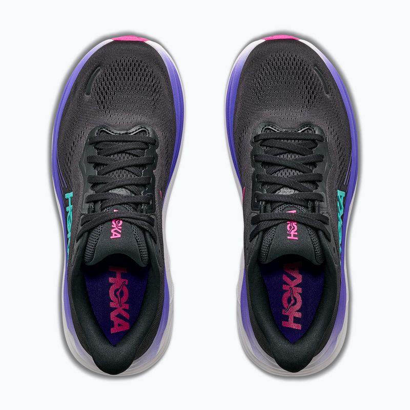 Moteriški bėgimo batai Hoka Clifton 11 black/neon nebula 5