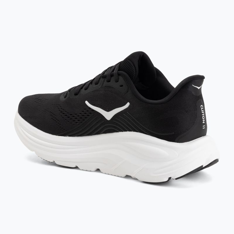 Moteriški bėgimo batai Hoka Clifton 11 black/white 3