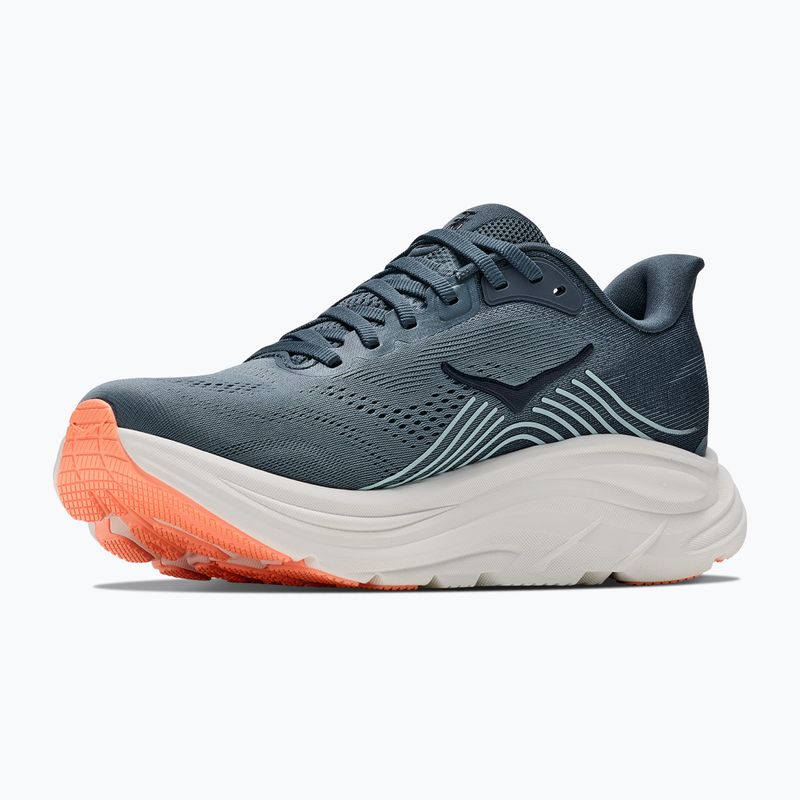 Moteriški bėgimo batai Hoka Clifton 11 faded navy/glimmering blue 2