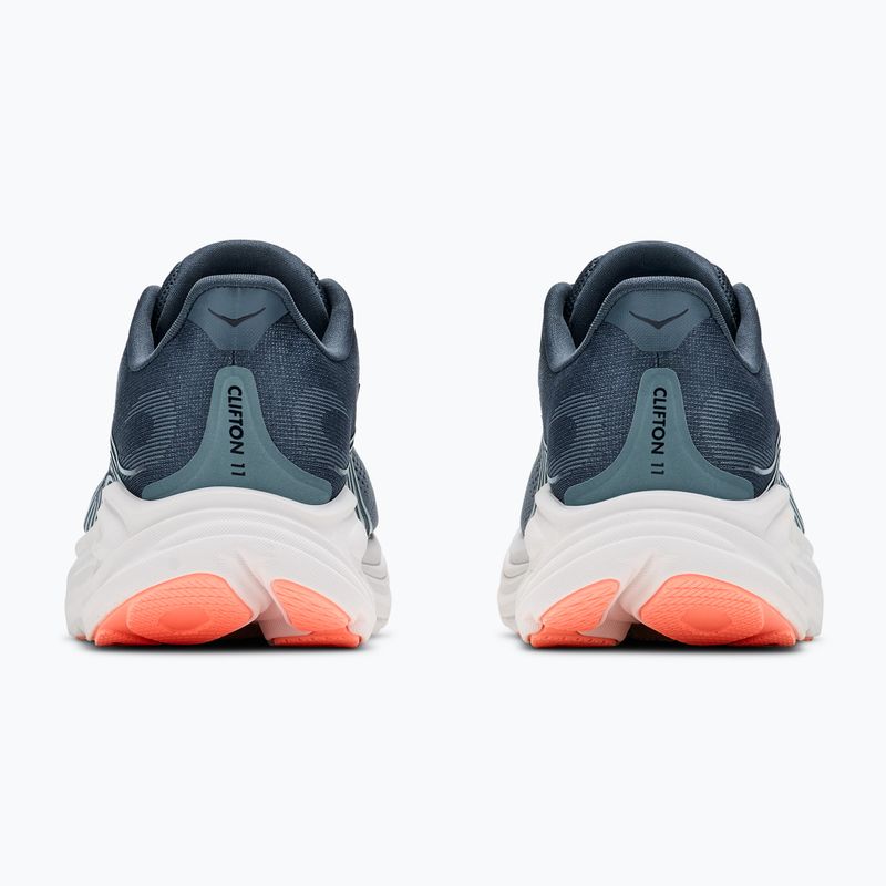 Moteriški bėgimo batai Hoka Clifton 11 faded navy/glimmering blue 4