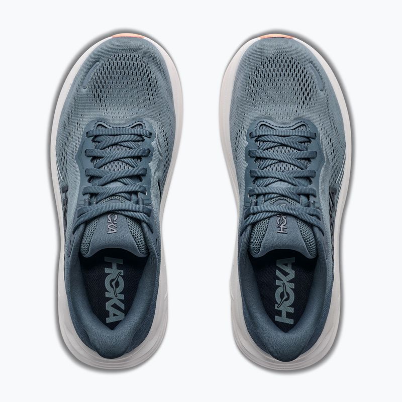 Moteriški bėgimo batai Hoka Clifton 11 faded navy/glimmering blue 5