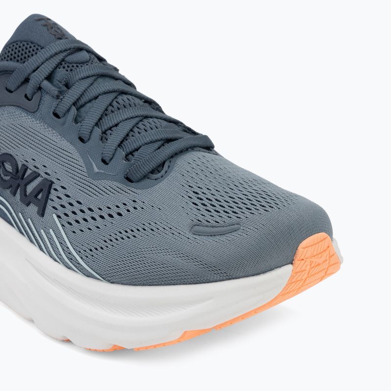 Moteriški bėgimo batai Hoka Clifton 11 faded navy/glimmering blue 7