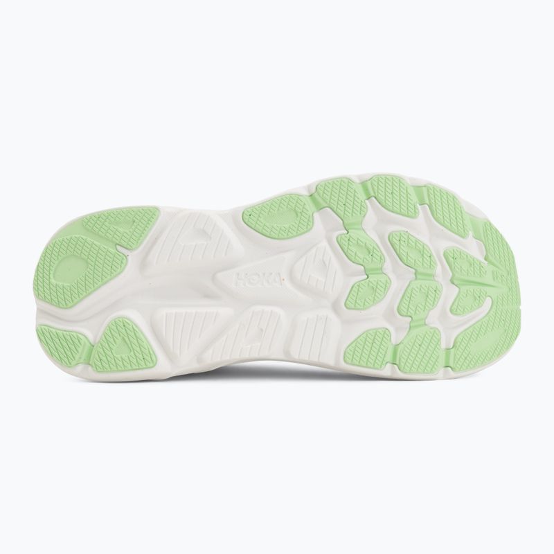 Moteriški bėgimo batai Hoka Clifton 11 frost/neon yuzu 4