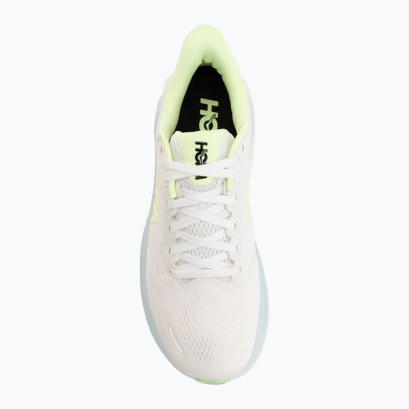 Moteriški bėgimo batai Hoka Clifton 11 frost/neon yuzu 5