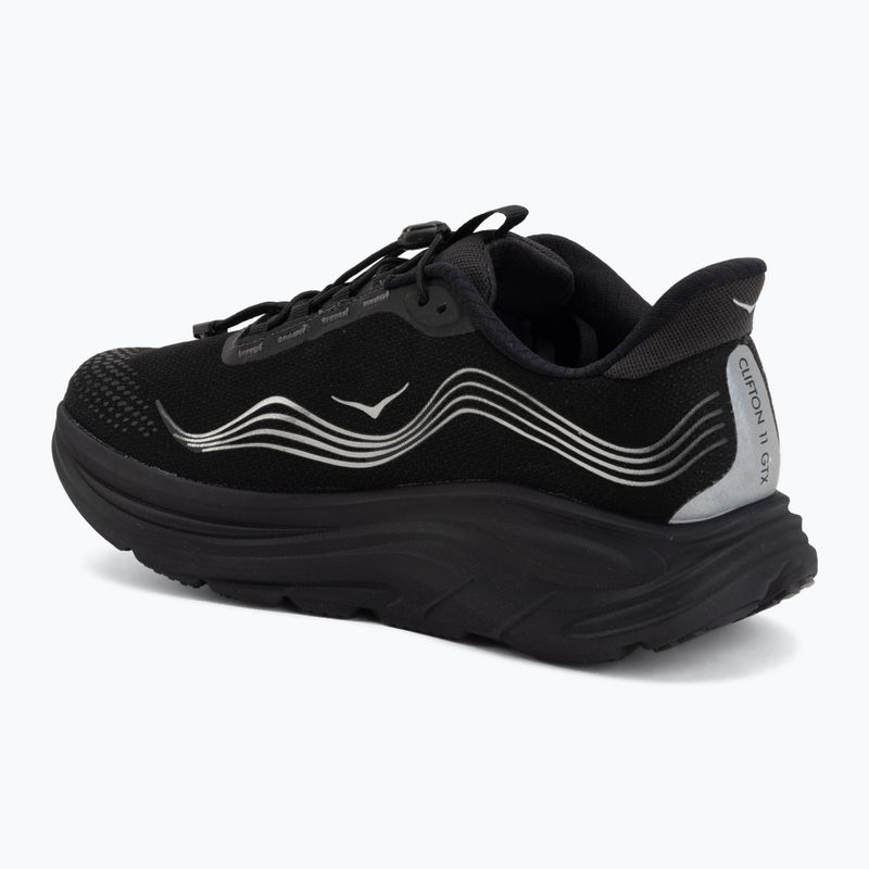 Vyriški bėgimo batai HOKA Clifton 11 GTX black/black 3