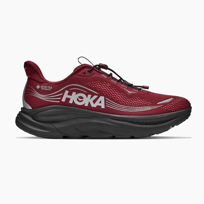 Vyriški bėgimo batai HOKA Clifton 11 GTX varsity burgundy/carbon black 2