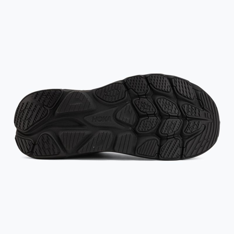 Vyriški bėgimo batai HOKA Clifton 11 GTX varsity burgundy/carbon black 4