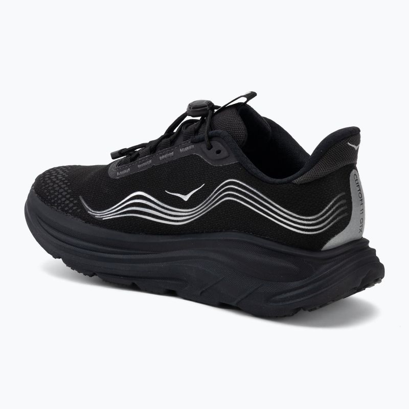 Moteriški bėgimo batai HOKA Clifton 11 GTX black/black 3