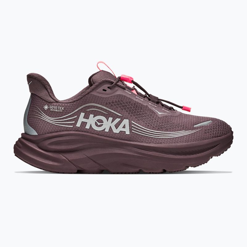 Moteriški bėgimo batai HOKA Clifton 11 GTX smoky quartz/deep mauve 2
