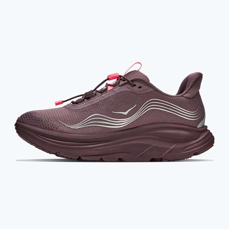 Moteriški bėgimo batai HOKA Clifton 11 GTX smoky quartz/deep mauve 3