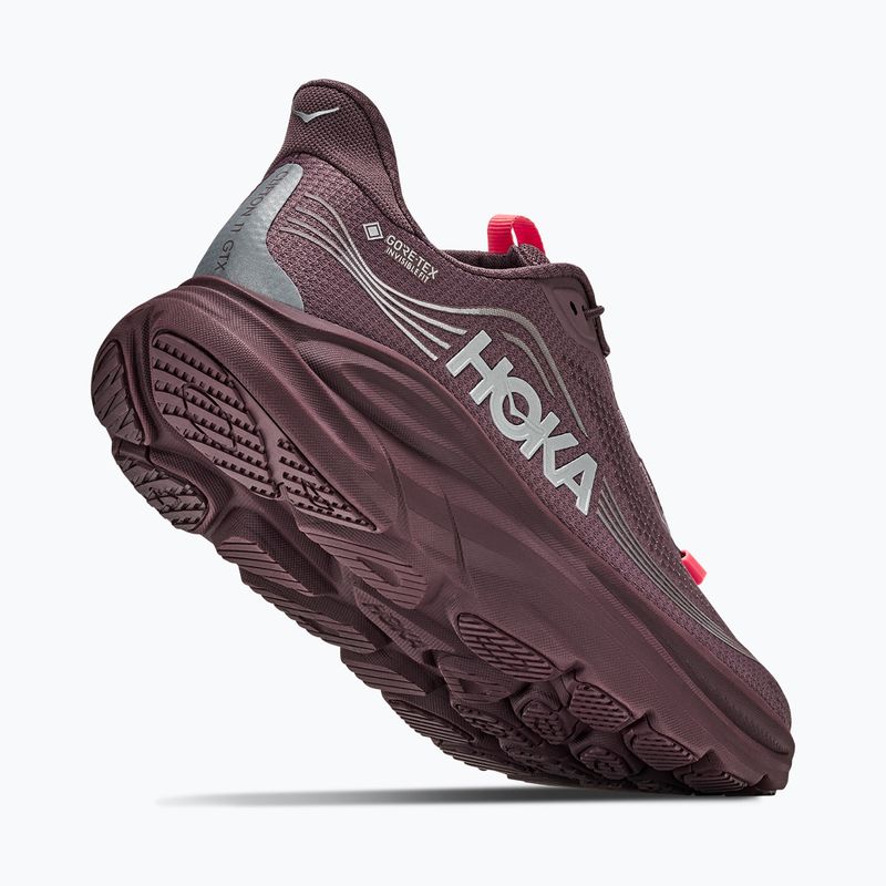 Moteriški bėgimo batai HOKA Clifton 11 GTX smoky quartz/deep mauve 5