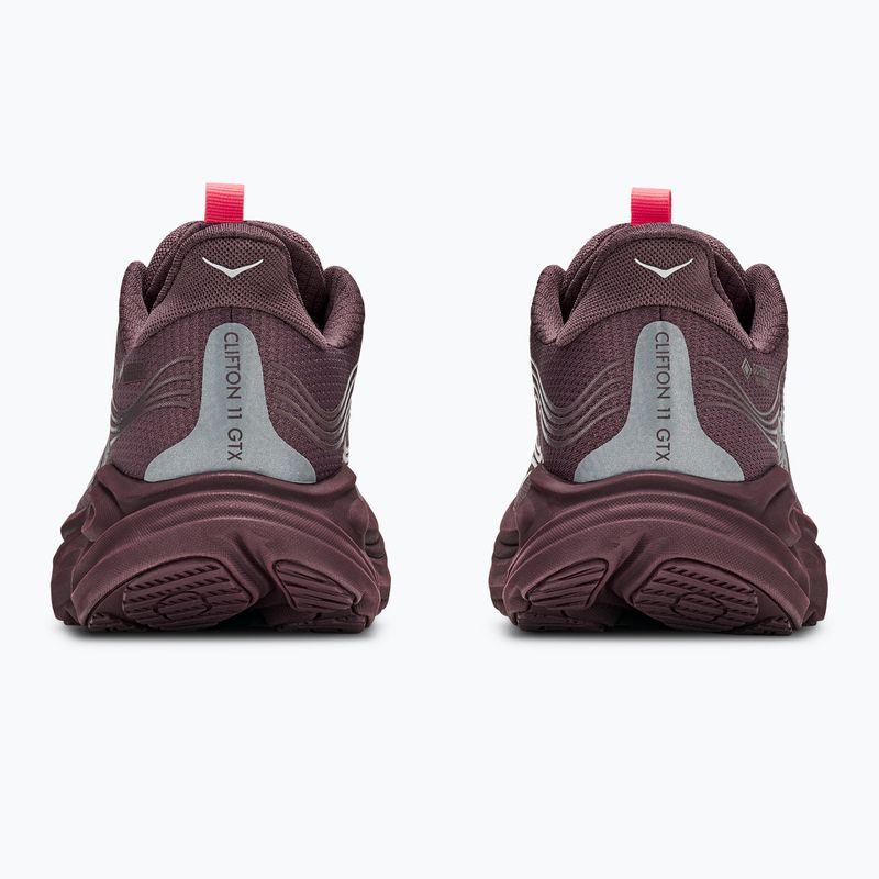Moteriški bėgimo batai HOKA Clifton 11 GTX smoky quartz/deep mauve 6