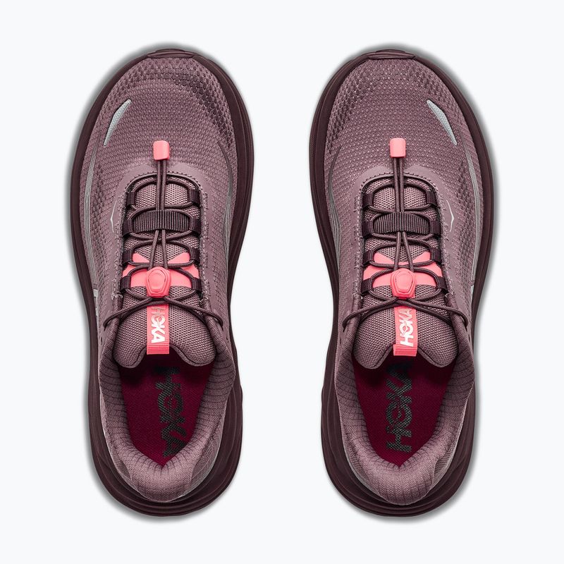 Moteriški bėgimo batai HOKA Clifton 11 GTX smoky quartz/deep mauve 8