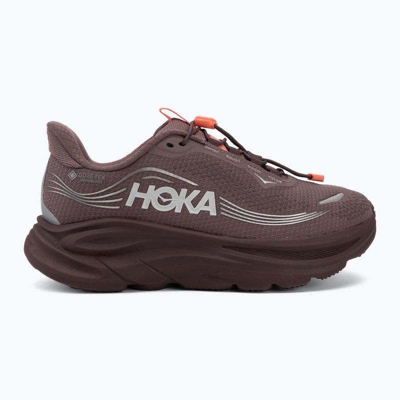 Moteriški bėgimo batai HOKA Clifton 11 GTX smoky quartz/deep mauve 2