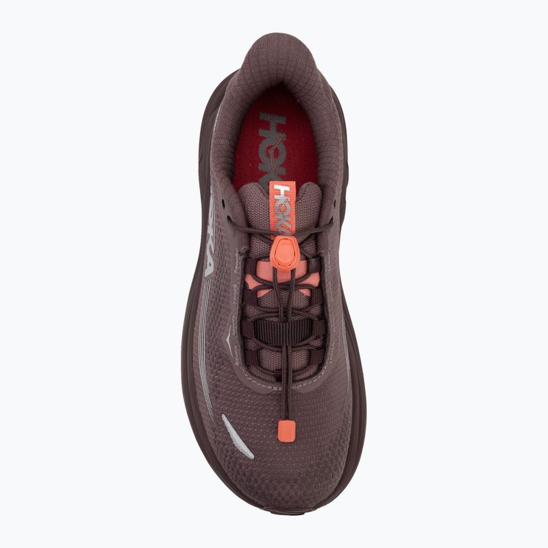 Moteriški bėgimo batai HOKA Clifton 11 GTX smoky quartz/deep mauve 5
