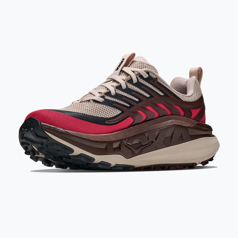 Vyriški bėgimo batai HOKA Stinson 8 river rock grey/spiced chocolate 4