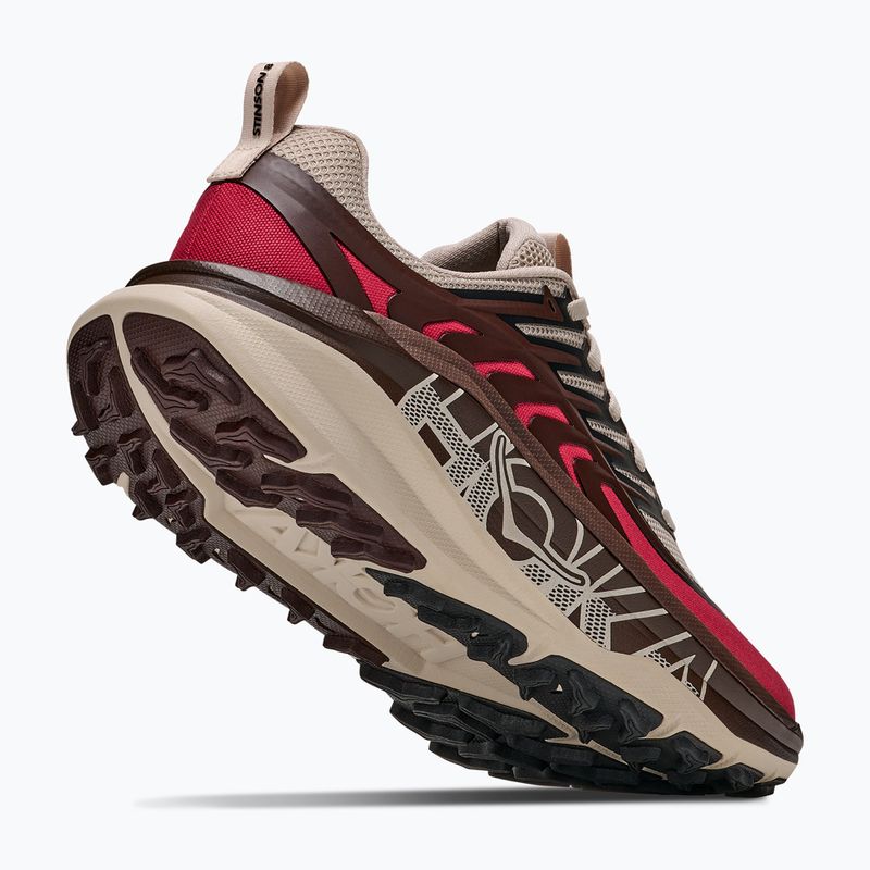 Vyriški bėgimo batai HOKA Stinson 8 river rock grey/spiced chocolate 5
