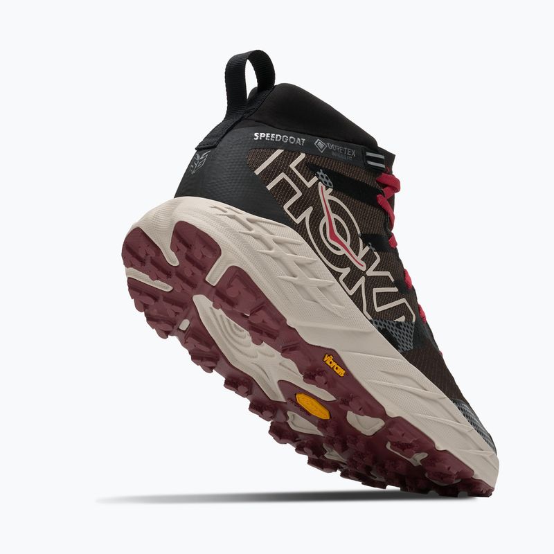 Vyriški bėgimo batai HOKA Speedgoat 7 Hike GTX spiced chocolate/river rock grey 5